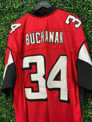 AUTHENTIC VINTAGE RAY BUCHANAN ATLANTA FALCONS REEBOK JERSEY