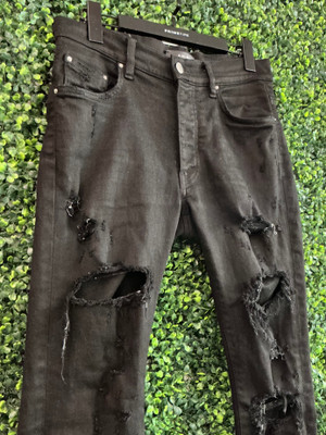 AMIRI BLACK DENIM JEANS