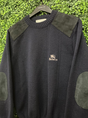 BURBERRY NAVY SWEATER