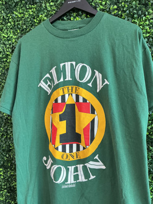 VINTAGE ELTON JOHN 1992 THE ONE TOUR STYLED BY GIANNI VERSACE TEE
