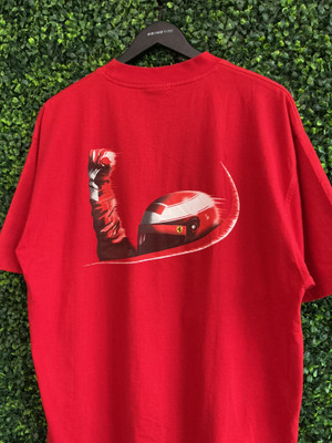 FERRARI RED DRIVER TEE