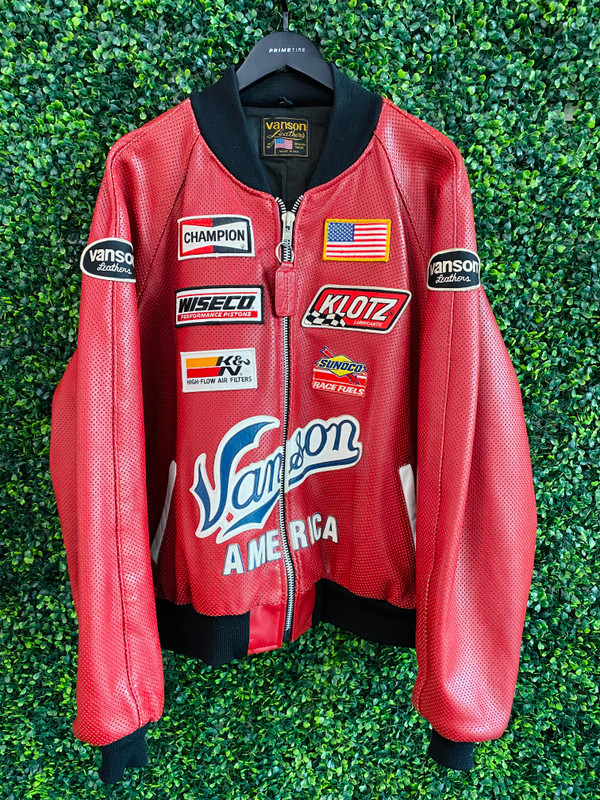 VANSON LEATHER MOTORCYCLE JACKET