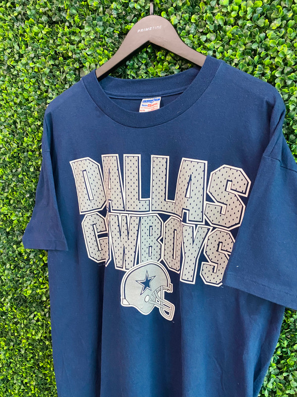 VINTAGE DALLAS COWBOYS CHAMPKNIT TAG TEE