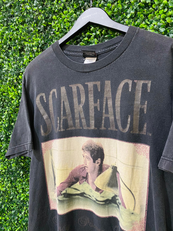 VINTAGE SCARFACE MPR TEE - Primetime