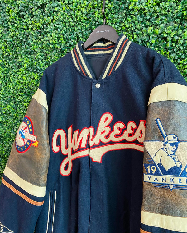 Vintage New York Yankees 90s Jeff Hamilton Varsity Jacket