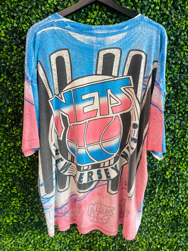 VINTAGE NEW JERSEY NETS MAGIC JOHNSON TEE