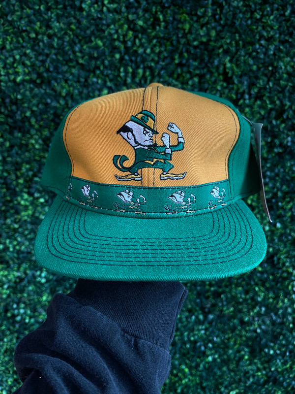 DEADSTOCK VINTAGE NOTRE DAME PRO PLAYER SNAPBACK - Primetime