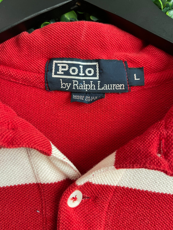 POLO RALPH LAUREN STRIPED SHIELD POLO