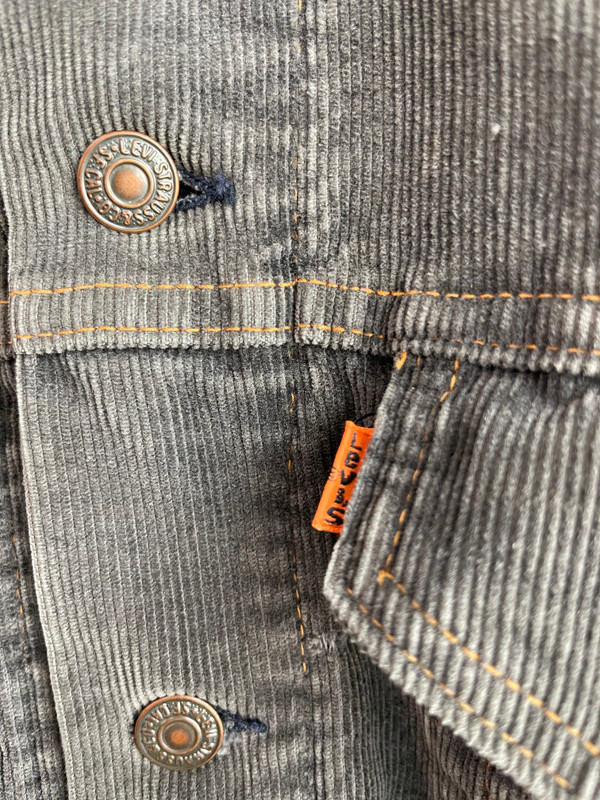 1970 LEVI ORANGE TAB CORDUROY JACKET