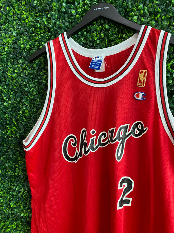 Vintage Michael Jordan Rookie Chicago Bulls Champion Jersey 