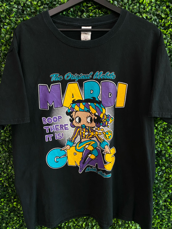 VINTAGE MARDI GRAS BETTY BOOP 