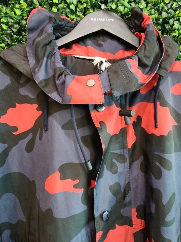 VALENTINO CAMO ZIP UP