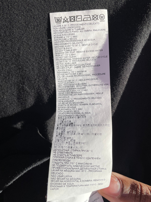 MAISON MARGIELA 6 SIGN LANGUAGE HOODIE