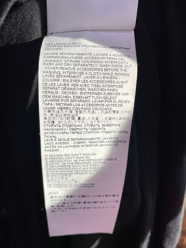 MAISON MARGIELA 6 SIGN LANGUAGE HOODIE