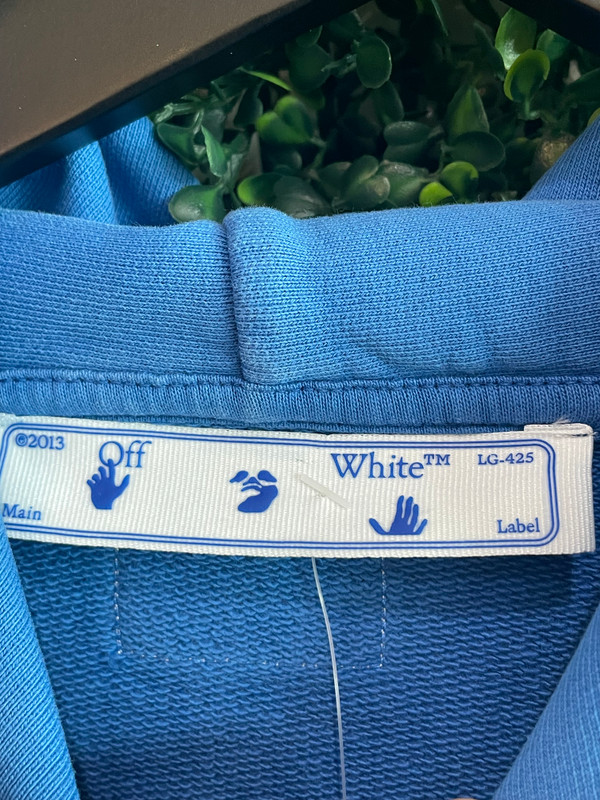OFFWHITE X CUBS ML HOODIE  SZ XS