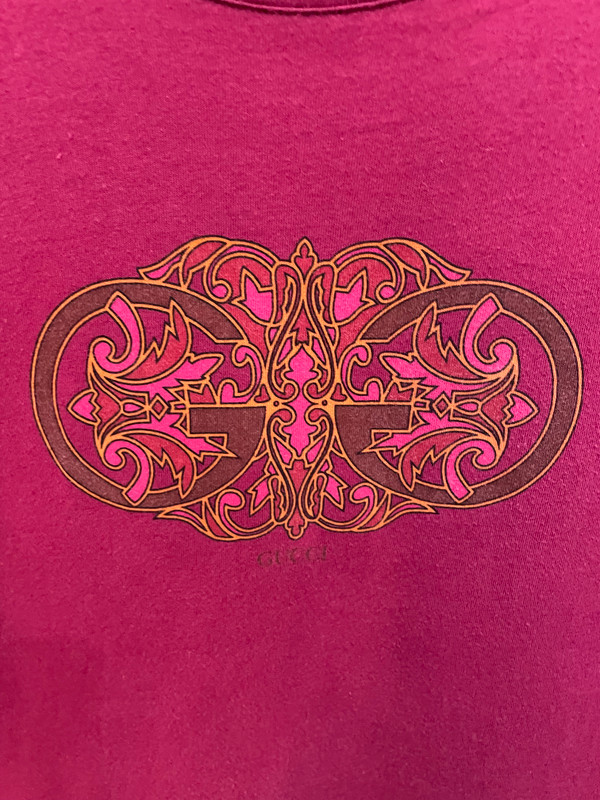 GUCCI MIRAGE TEE BURGANDY