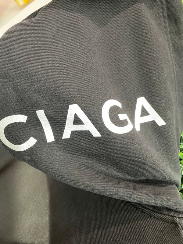 BALENCIAGA F/W 17 BLACK ARCHETYPE HOODIE (SZ XL)