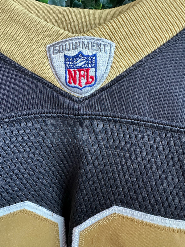 DEUCE MCCALISTER NEW ORLEANS SAINTS AUTHENTIC JERSEY REEBOK