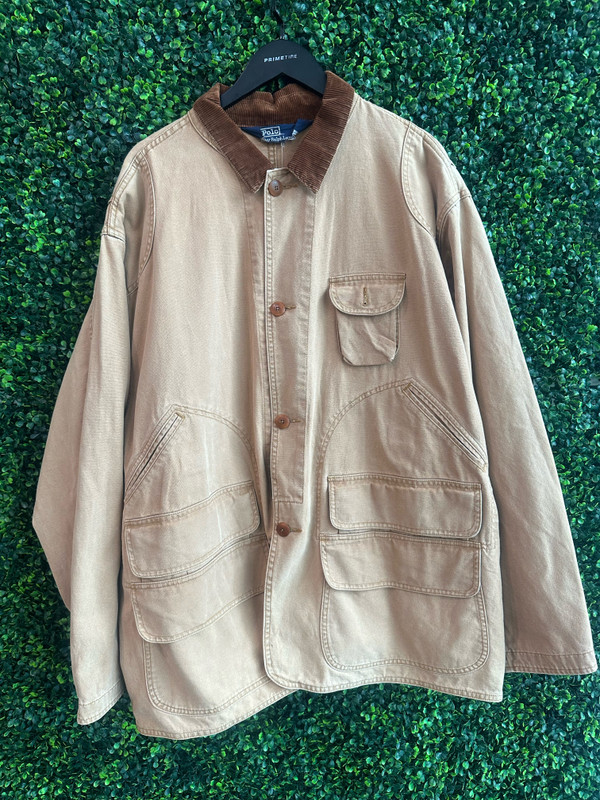 VINTAGE POLO RALPH LAUREN DENIM WORKERS JACKET