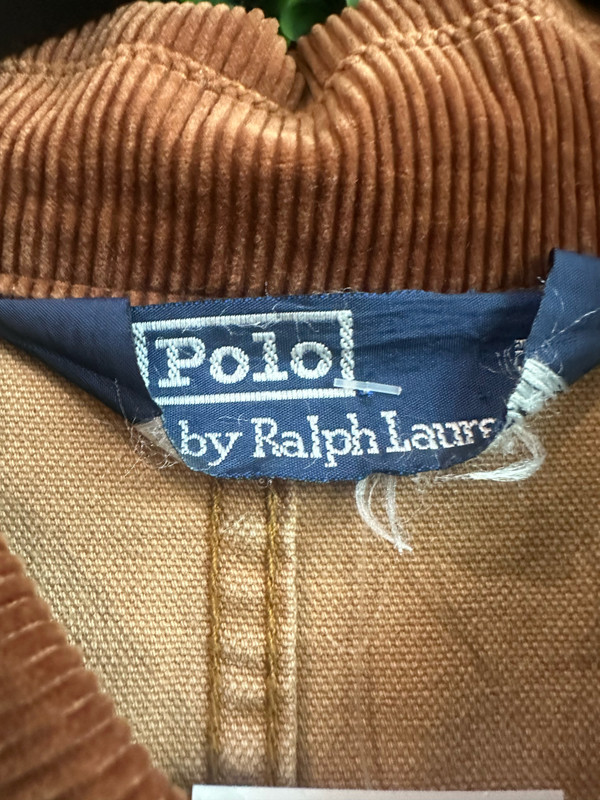 VINTAGE POLO RALPH LAUREN DENIM WORKERS JACKET