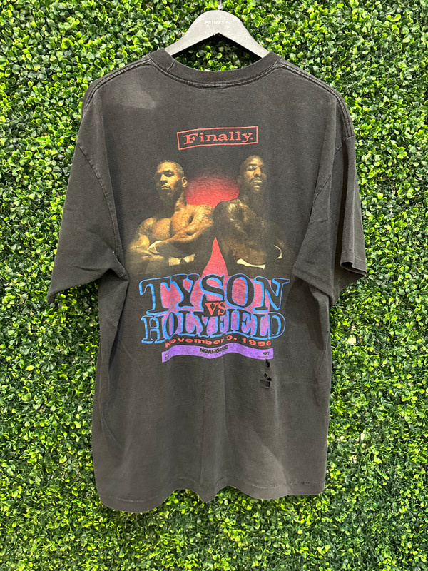 DISTRESSED TYSON VS HOLYFIELD 1996 TEE