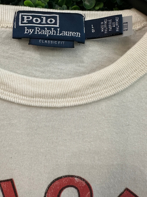 POLO RALPH LAUREN DRY GOODS BUCK TEE