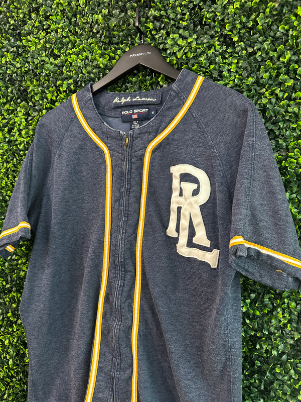 VINTAGE POLO SPORT BASEBALL JERSEY - Primetime