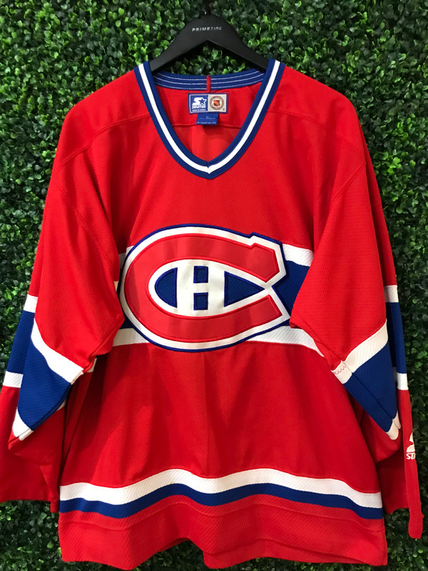 VINTAGE MONTREAL CANADIENS STARTER JERSEY