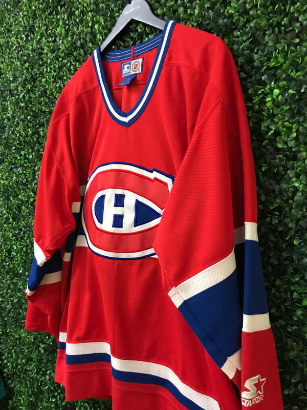 VINTAGE MONTREAL CANADIENS STARTER JERSEY
