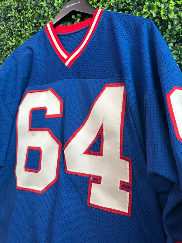 VINTAGE JIM BURT AUTHENTIC NY GIANTS SANDKNIT JERSEY