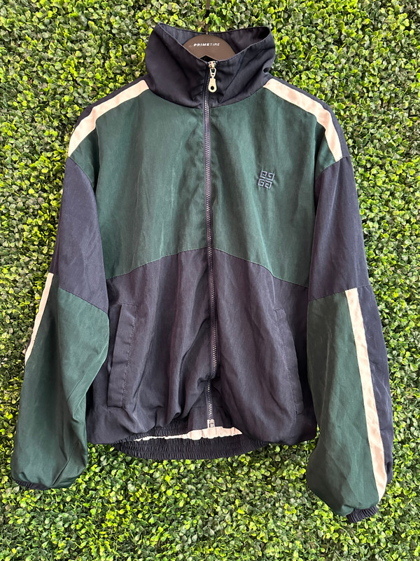 VINTAGE GIVENCHY ZIP UP TRACK JACKET