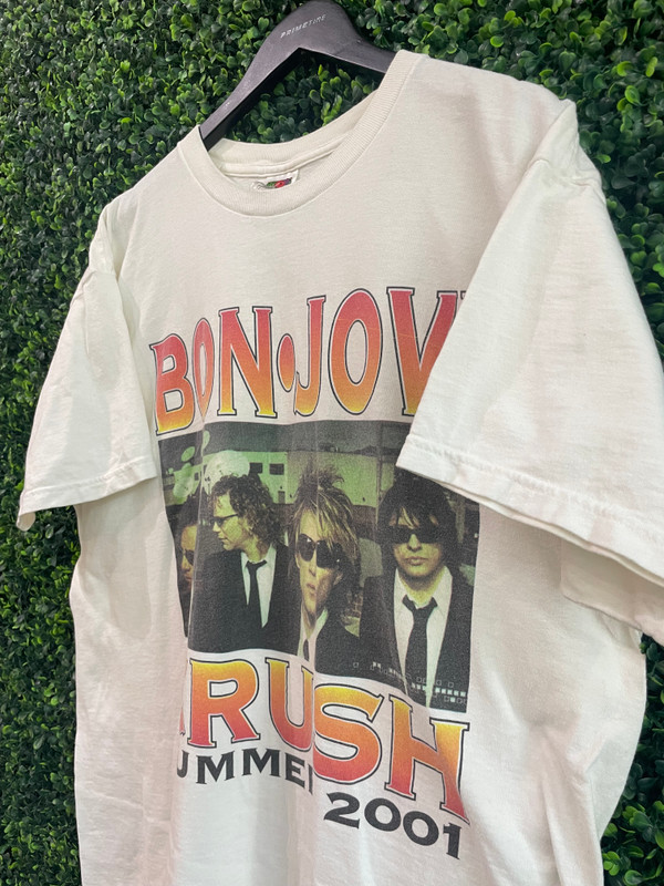 BONJOVI CRUSH SUMMER 2001 TOUR TEE