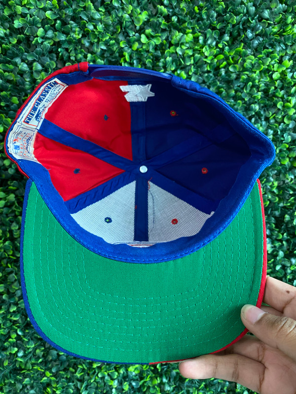 VINTAGE CHICAGO CUBS STARTER HALF & HALF SNAPBACK