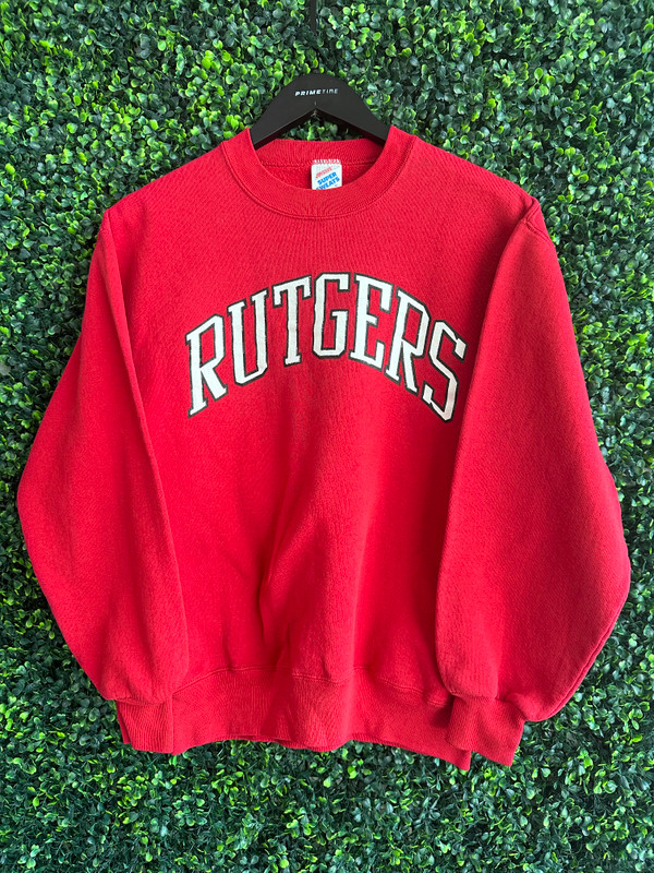 VINTAGE RUTGERS JERZEES CREWNECK