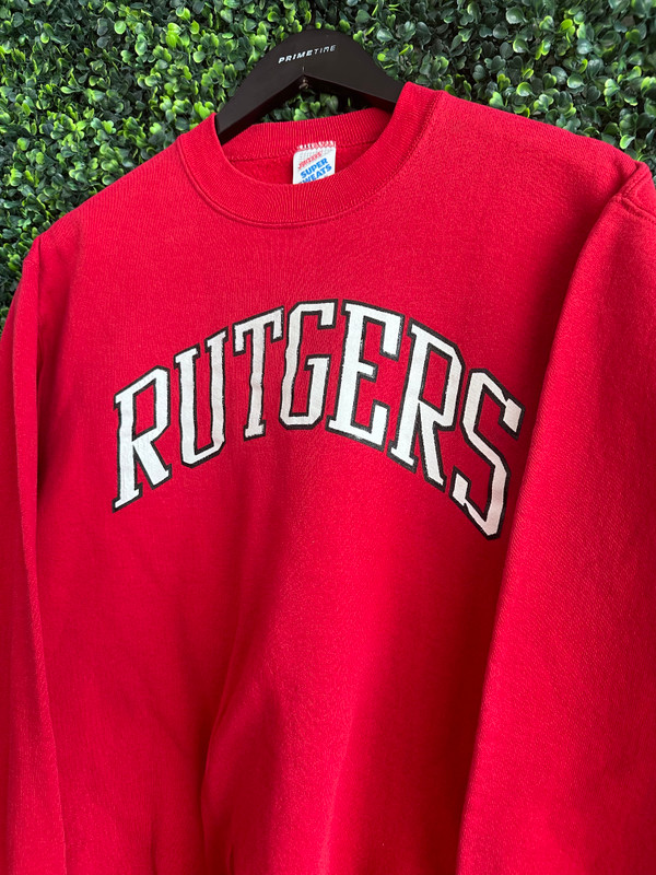 VINTAGE RUTGERS JERZEES CREWNECK