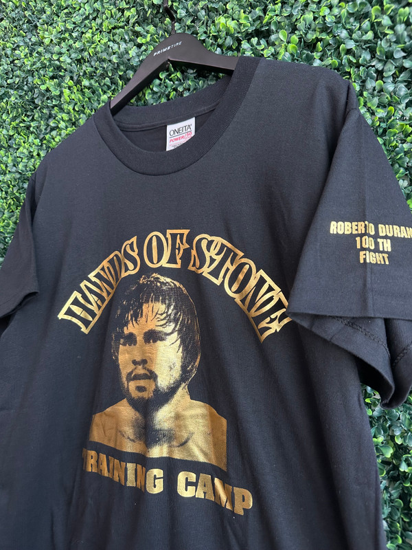 VINTAGE ROBERTO DURAN HANDS OF STONE TEE