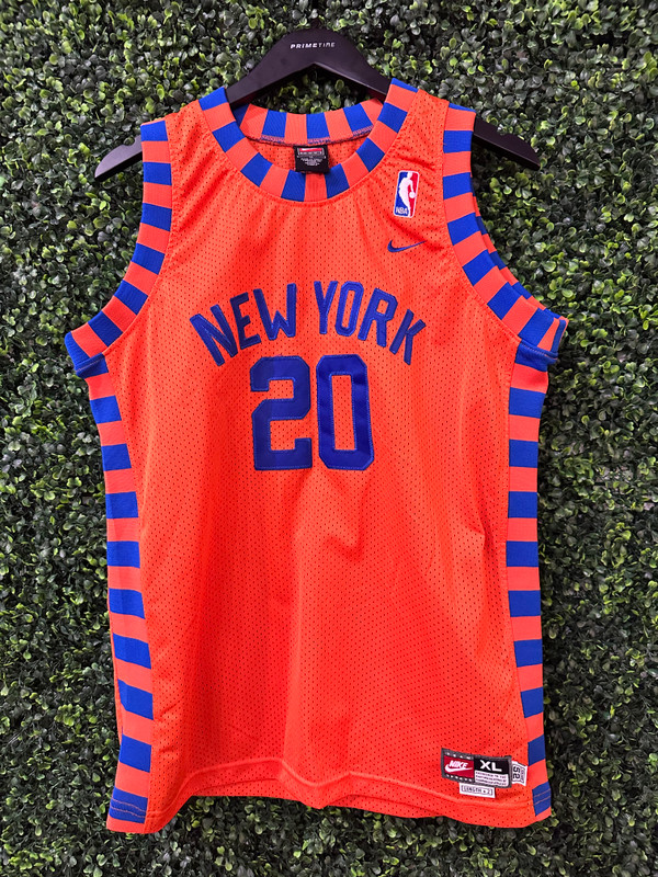 ALLAN HOUSTON NEW YORK KNICKS NIKE YOUTH SWINGMAN JERSEY