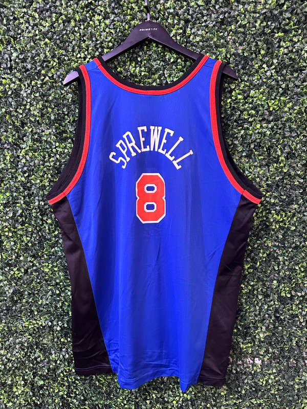 VINTAGE LATRELL SPREWELL CHAMPION JERSEY