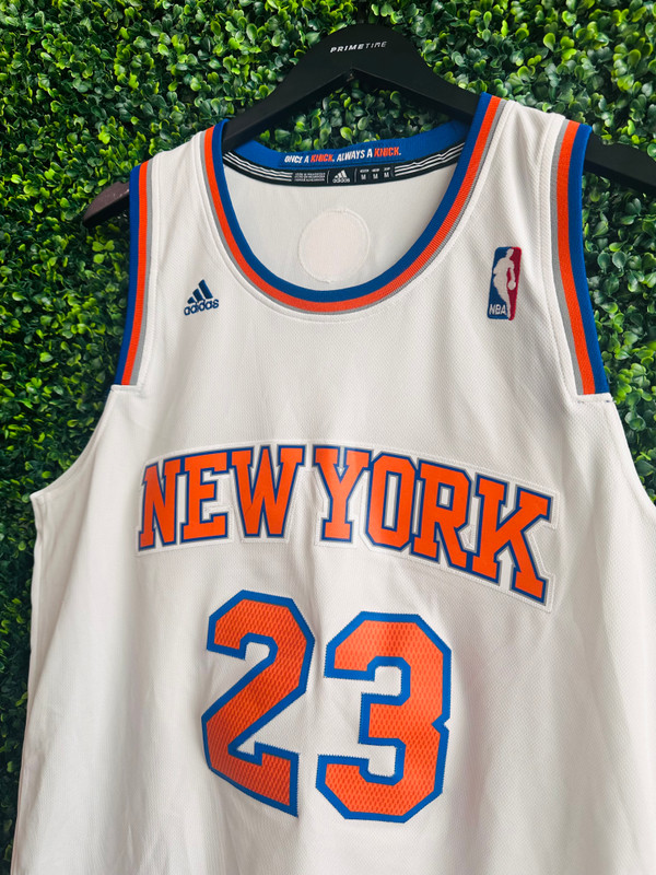 RARE MARCUS CAMBY 2012 NEW YORK KNICKS ADIDAS JERSEY