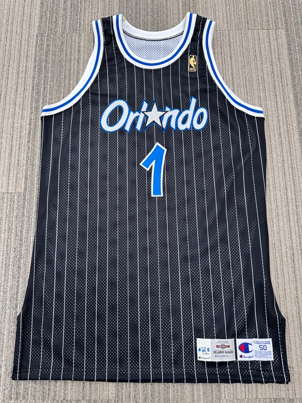 PRO CUT PENNY HARDAWAY ORLANDO MAGIC 50TH ANNIVERSARY JERSEY