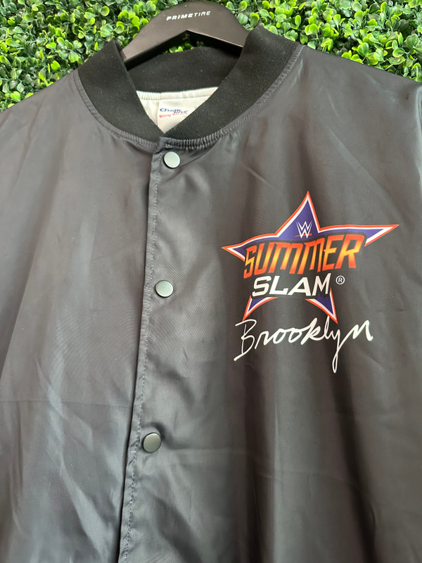 WWE SUMMERSLAM BROOKLYN 2018 CHALKLINE FANIMATION JACKET
