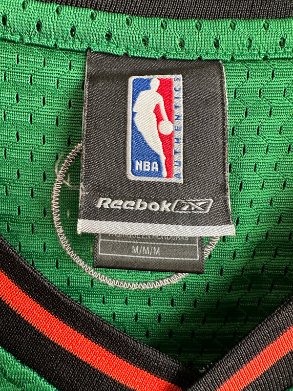 RARE STEPHON MARBURY NEW YORK KNICKS REEBOK ST PATRICK'S DAY SWINGMAN JERSEY