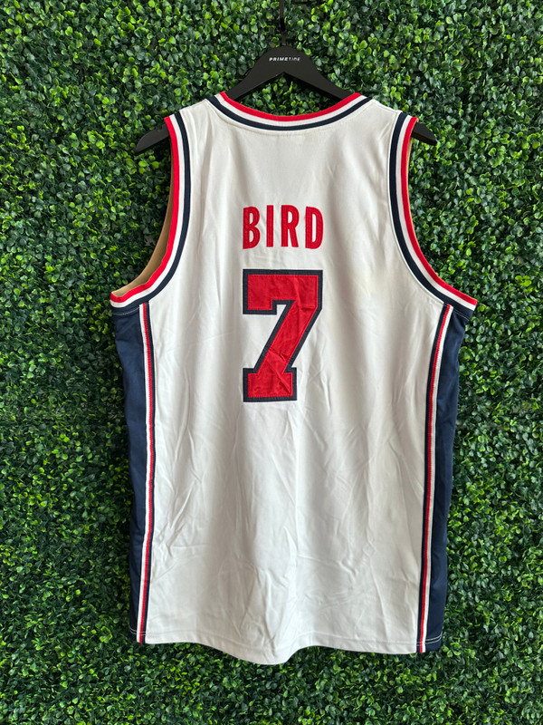 AUTHENTIC LARRY BIRD TEAM USA NIKE AUTHENTIC JERSEY (LIGHT DISCOLORATION ON BACK)