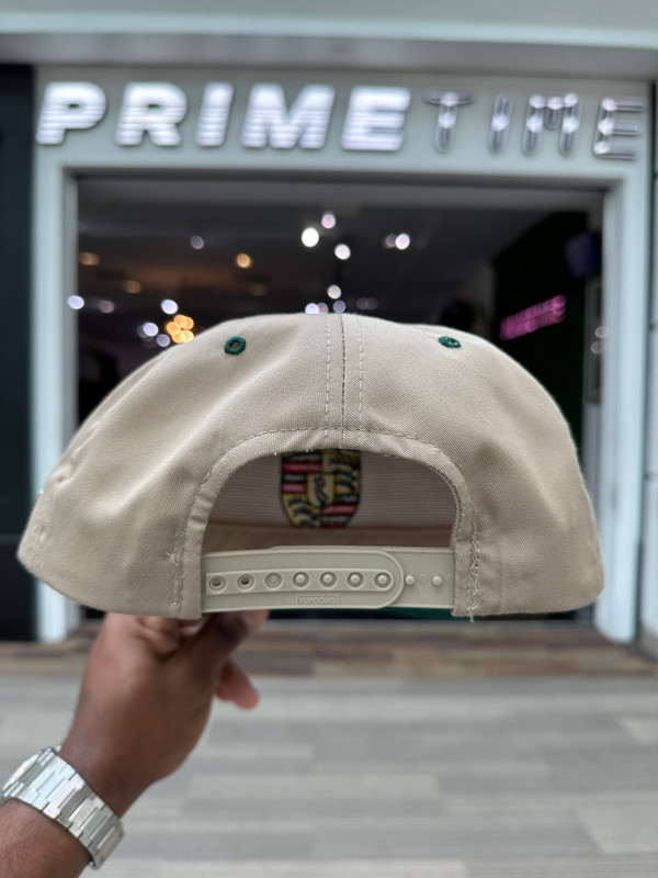 PRIMETIME 3RD ANNIVERSARY TAN/GREEN SNAPBACK