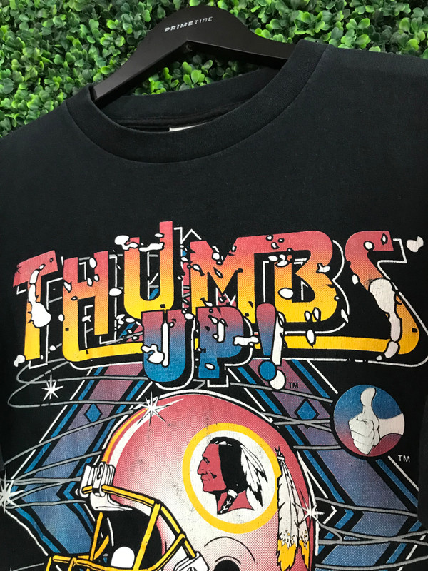 VINTAGE WASHINGTON REDSKINS THUMBS UP GRAPHIC TEE