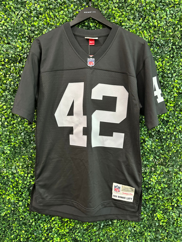 BRAND NEW RONNIE LOTT OAKLAND RAIDERS MITCHELL & NESS JERSEY