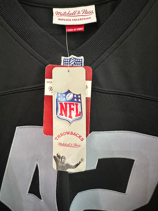 BRAND NEW RONNIE LOTT OAKLAND RAIDERS MITCHELL & NESS JERSEY