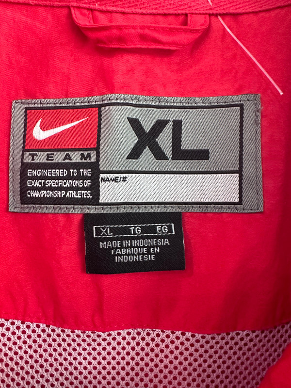 Y2K RED NIKE JACKET