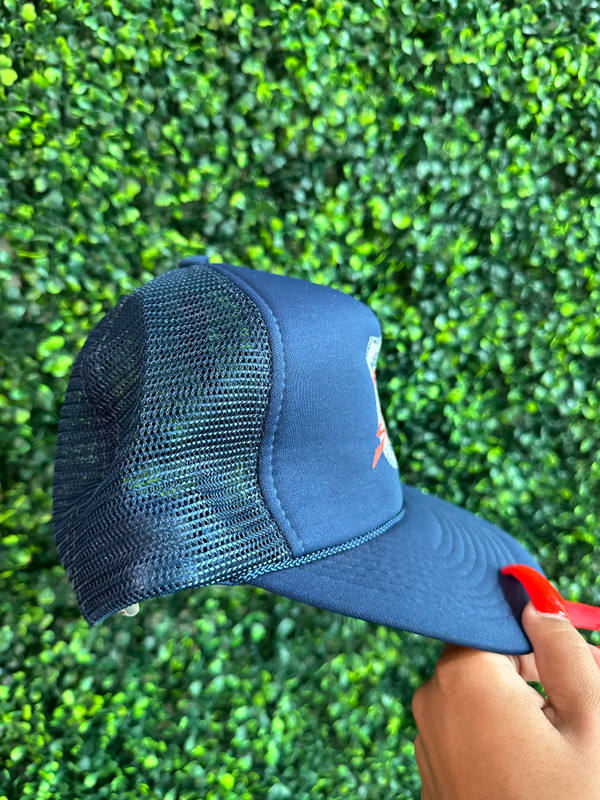 VINTAGE NEWARK THE STREET POLICE TRUCKER CAP