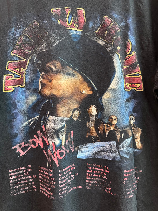 VINTAGE BOW WOW/B2K SCREAM 2 TOUR TEE